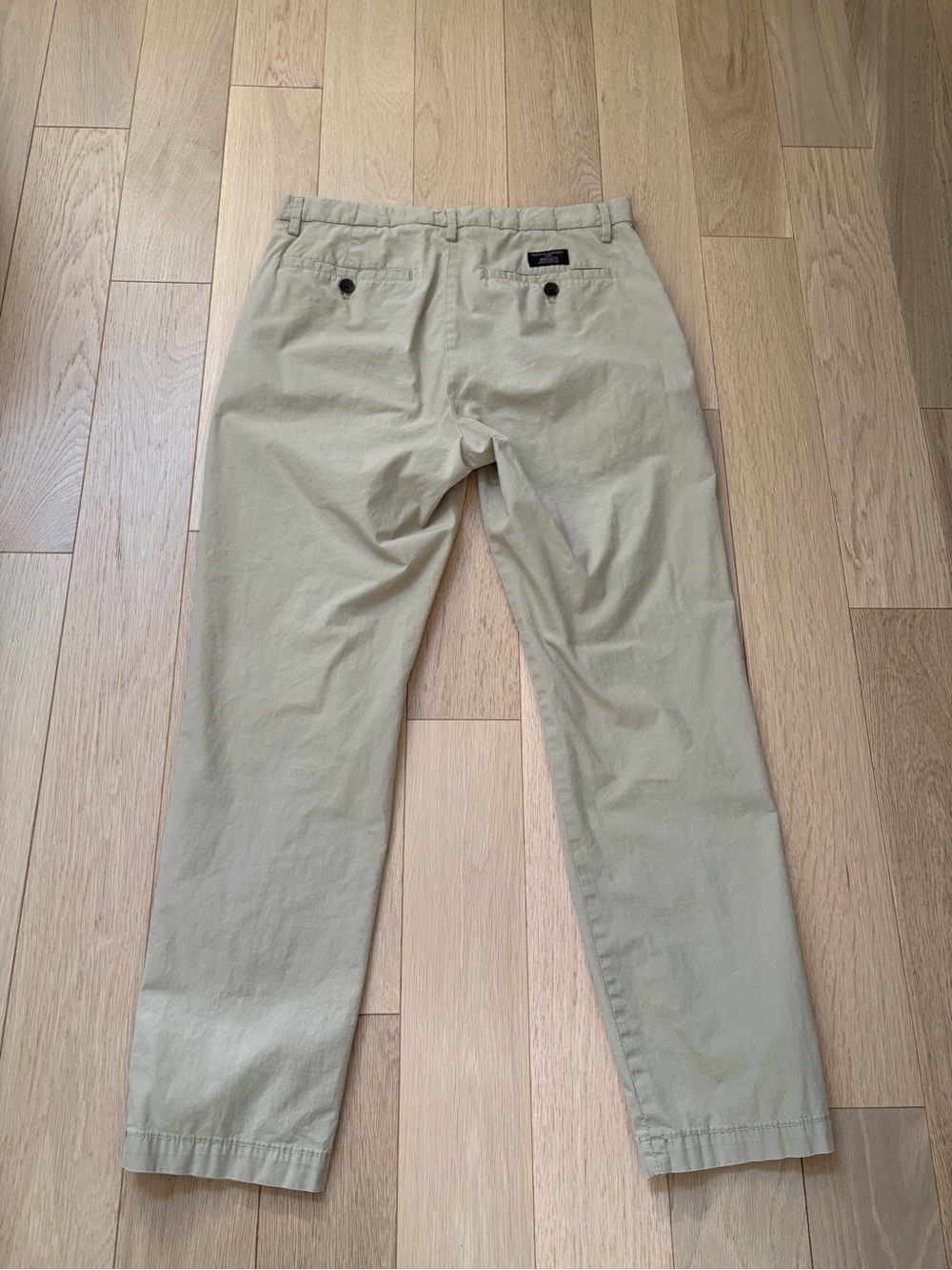 Banana Republic Khaki Cotton Chinos - Picture 2 of 8